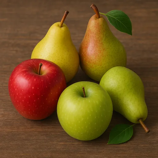 Apples, pears and quinces, fresh